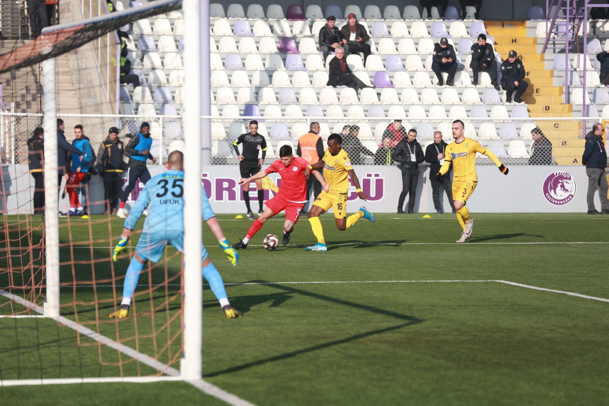 Keçiörengücü - Yeni Malatyaspor  2 - 2 