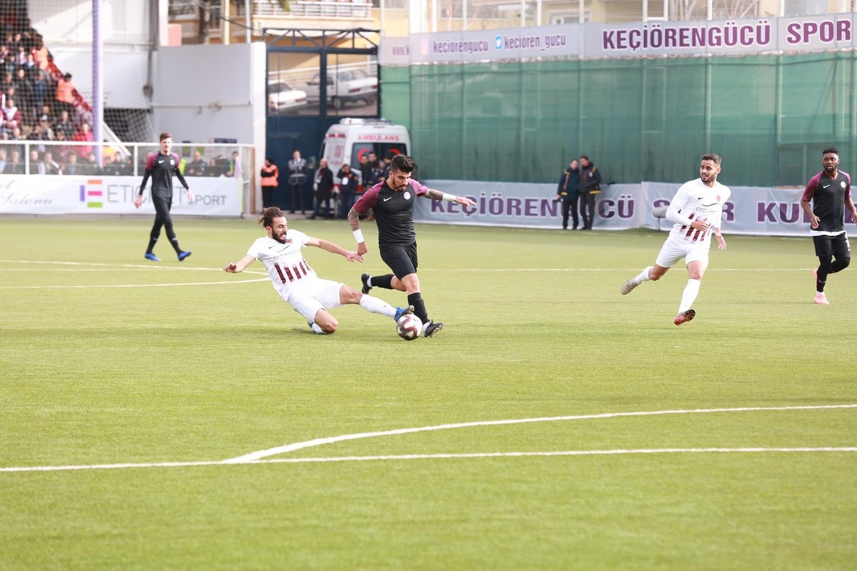 Keçiörengücü - Hatayspor: 0-1