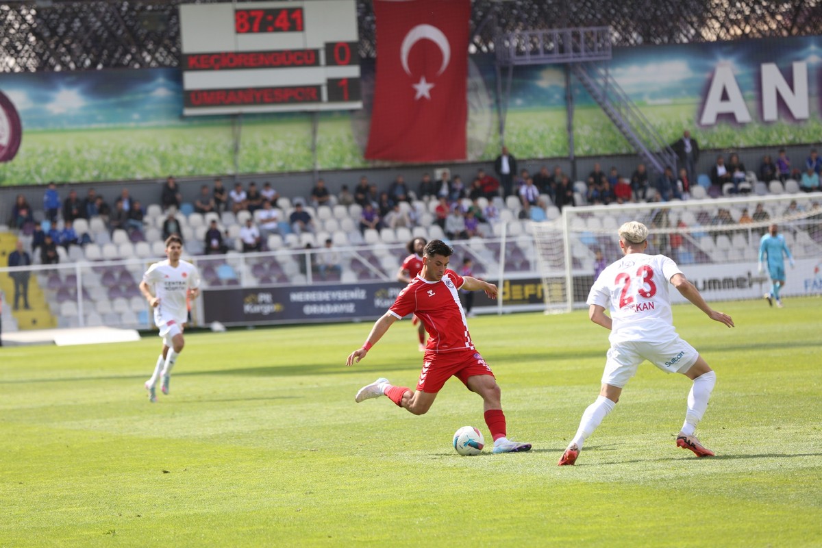 Emre Gökdemir İnşaat Ankara Keçiörengücü: 0 - Central Hospital Ümraniyespor: 1